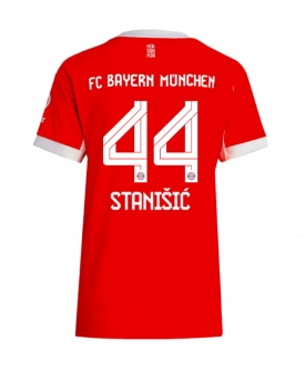 Billige Fotballdrakt Bayern Munich Josip Stanisic #44 Replika Hjemmedrakt Dame 2025-26 Kortermet Billige Fotballdrakt Bayern Munich Josip Stanisic #44 Replika Hjemmedrakt Dame 2025-26 Kortermet
